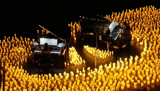 Aura Show. Музыка любви при свечах